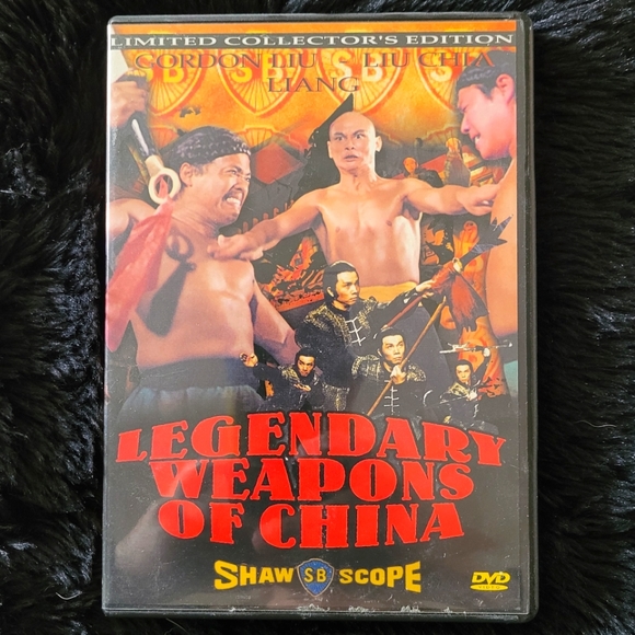Legendary Weapons of China DVD Shaw Brothers Limited Collectors Edition Kung-fu - Picture 1 of 2